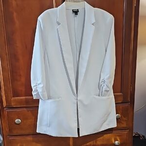 INC International Concepts Women's White Blazer